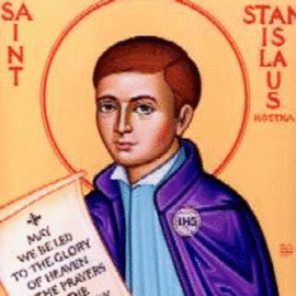 Ikona św. Stanisława Kostki